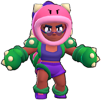 brawler, brawl stars, rosa