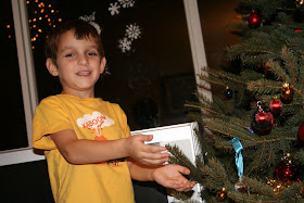 Our Boy with Christmas Tree :: All Pretty Things