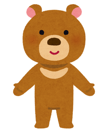 熊のキャラクター