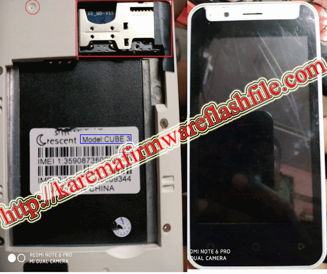 Crescent CUBE 3 Flash File MT6572 4.4.2 (Stock ROM)