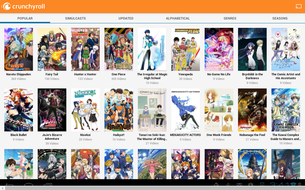 Las mejores 7 aplicaciones para ver Anime en android 