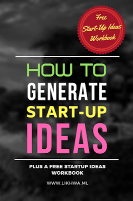 How to generate startup ideas banner