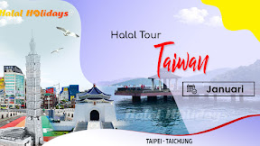 Paket Tour Taiwan Bulan Januari 2025