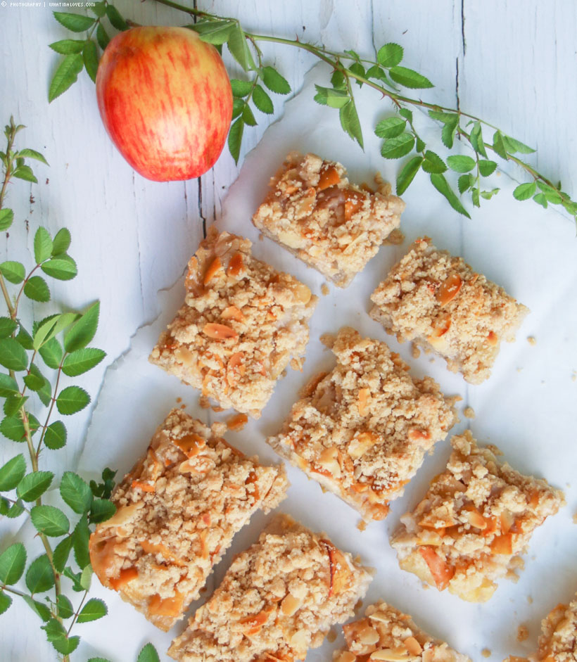 Apfelkuchen mit Zimtstreuseln