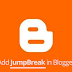 How To Add Together A Page Break/Jump Interruption Inwards Blogger