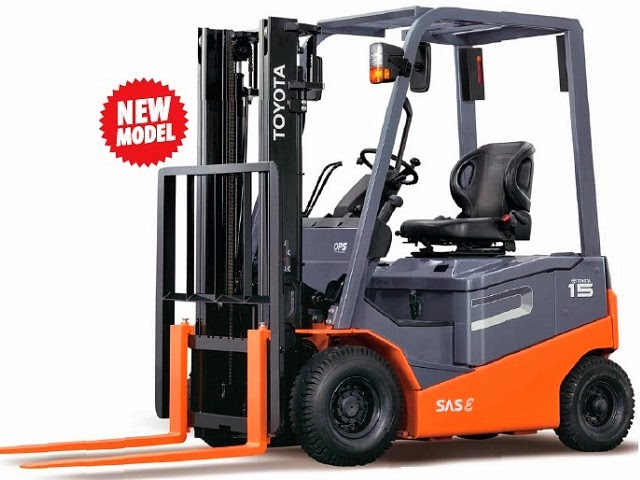 Toyota Battery Forklift 8FBN