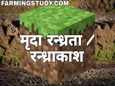 porosity in hindi, मृदा रन्ध्रता क्या हैं, porosity meaning in hindi, मृदा रन्ध्राकाश क्या हैं, pore space of soil in hindi, मृदा रन्ध्राकाश के प्रकार