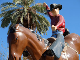 Bucking Bronc, Park Plaza Downtown Brawley, California