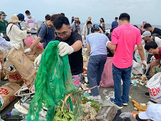 麗富康團隊淨灘活動（一）