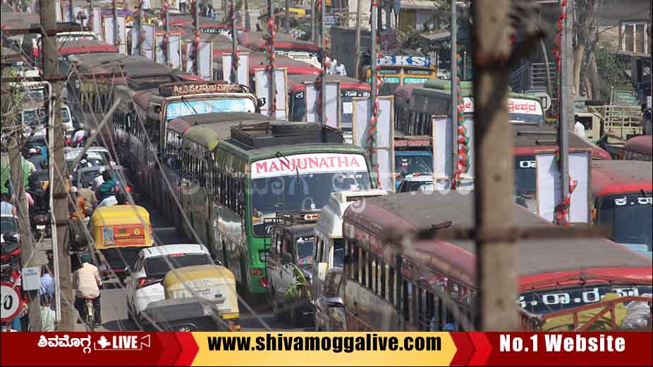 Traffic Jam in Shimoga