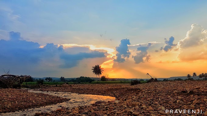 Sunset at Ramdurg, Karnataka