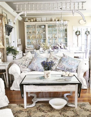 Shabby Chic Living Room Designs