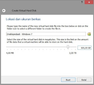 Cara Mudah Install Windows 7 VirtualBox Lengkap+Gambar