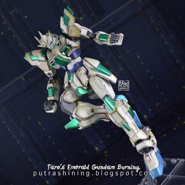 HGBF Try Burning Gundam Custom Paint by Putra Shining