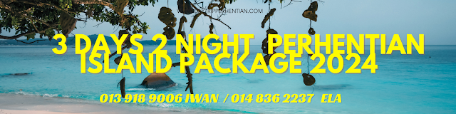 3 DAYS 2 NIGHT  PERHENTIAN ISLAND PACKAGE 2024