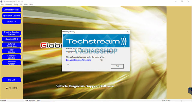 Free Download V17.10.012 VXDIAG Toyota Techstream