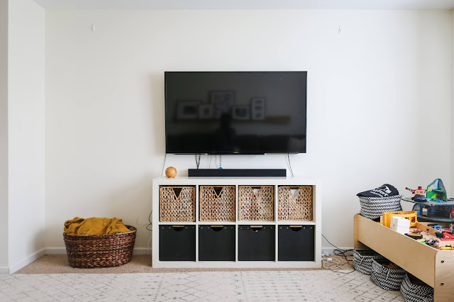 Before and After Family Room Reveal