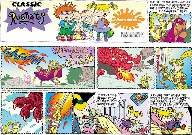 Classic Rugrats Comic Strip for August 27, 2023 | Nickelodeon