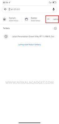 Menambahkan Alamat Rumah Atau Kantor di Aplikasi Google Maps