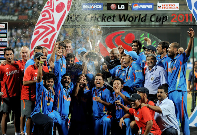 world cup final 2011 celebration images. world cup cricket final 2011