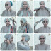 Gambar Tutorial Hijab Turban