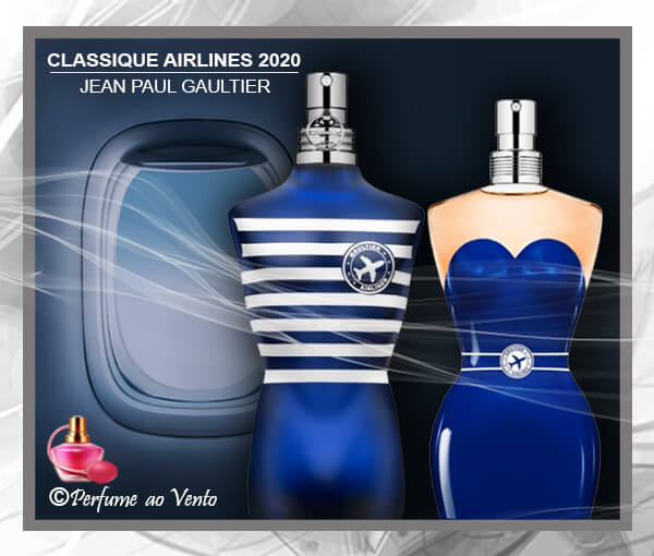 perfume ao vento, perfume, parfum, perfumaria, perfumary, fragrância, fragrance, jean paul, gaultier, classique, classique collection, coleção classique, classique airlines, classique airlines 2020, lançamento, lançamento 2020, 2020