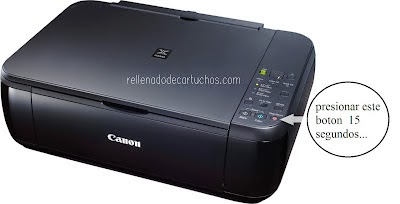 how reset the canon pixma mp280