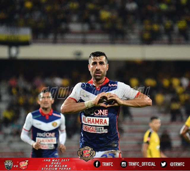 Mohamad Ghaddar ledak hatrik vs Perak