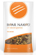 Photo of a bag of really pricey granola, courtesy of the Bear Naked Granola web site.