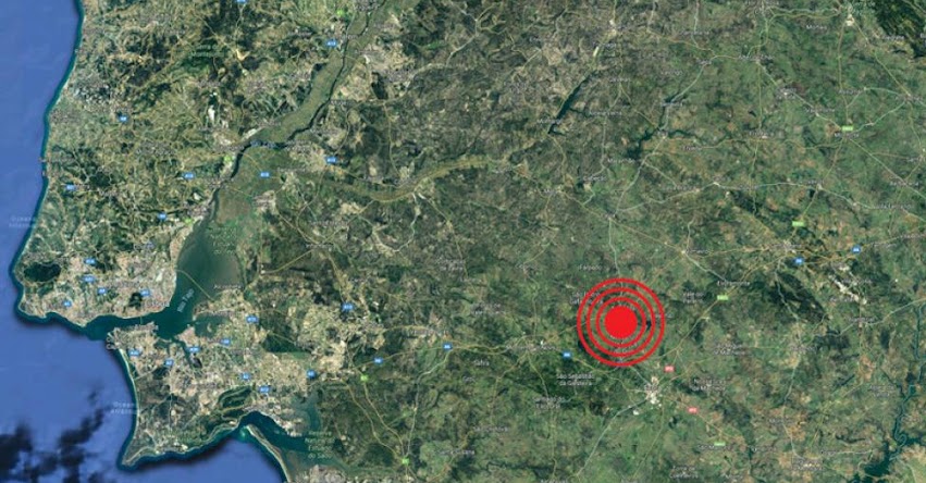 TERREMOTO EN ESPAÑA Y PORTUGAL de magnitud 4,9 (Hoy Lunes 15 Enero 2018) Temblor Epicentro Arraiolos - Mérida Cáceres - Badajoz - USGS