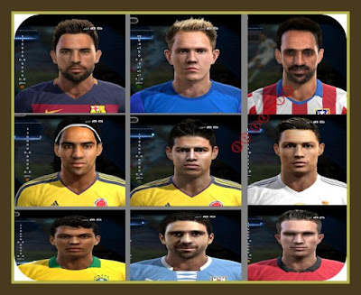 PES 2013 new facepack 29/05/15 by by midOo