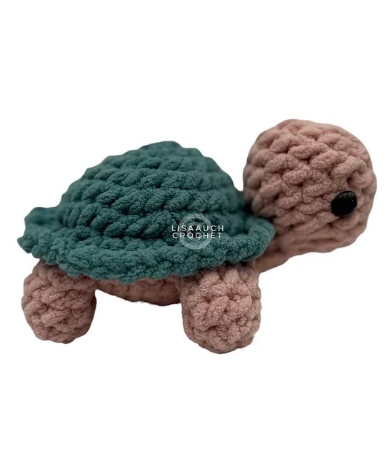 turtle crochet pattern, easy crochet turtle no sew pattern FREE