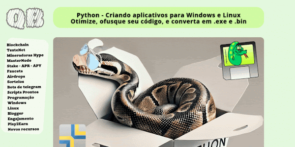 Python - 🔐 Obfusque e Converta Scripts Python em Executáveis (.exe/.bin) no Windows e Linux com PyArmor, Nuitka e PyInstaller