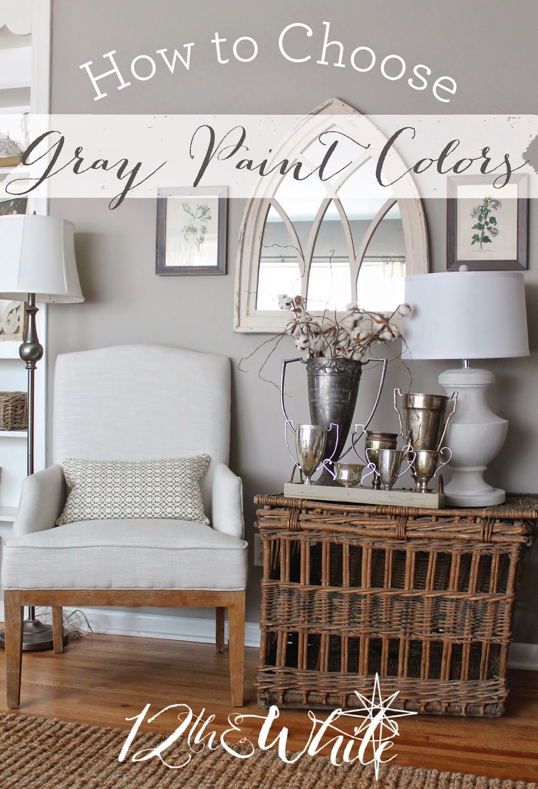 12th And White How To Choose Gray Paint Colors
