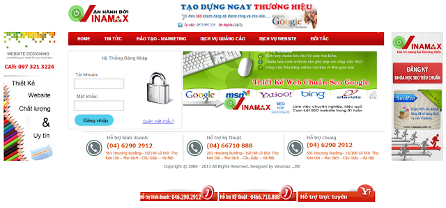 thiet ke web tai yen bai