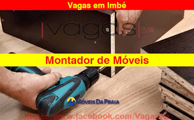 Móveis da Praia contrata Auxiliar de Montagem de Móveis em Imbé