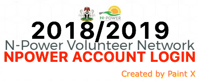 N-power Account Login 2018/2019 - Sign In Npower Registration Form Here