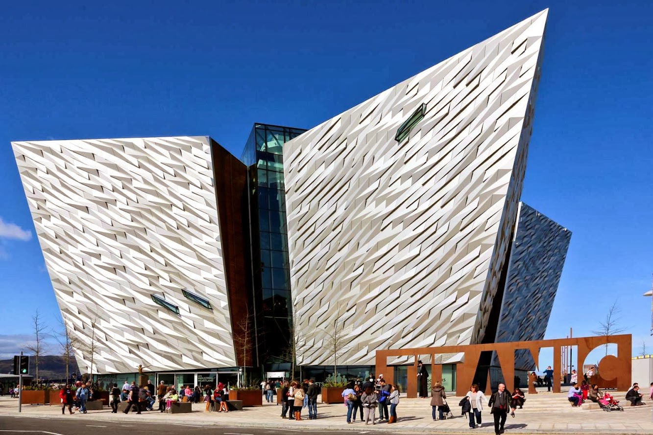 Belfast, Regno Unito: Titanic Belfast by Eric R. Kuhne & Associates