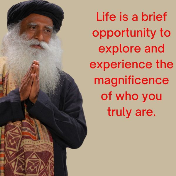 sadhguru quotes on life