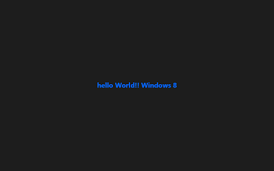 Hello World