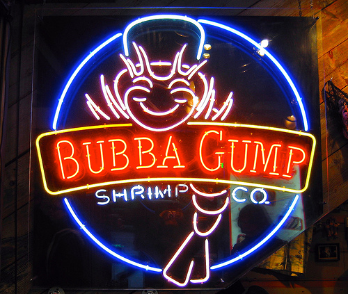 Bubba Gump sur Times Square