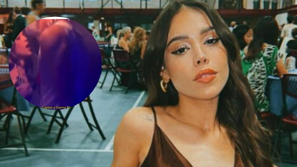 ¿Y el novio? Filtran horrible video de Danna Paola bailando con otro sujeto llena de pena en un bar