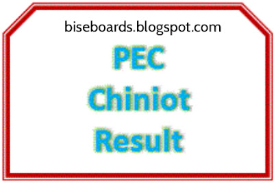 PEC Chiniot Board 5th & 8th Class Result 2016