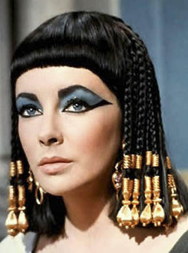  looking at Egyptology made me think of Elisabeth Taylor in Cleopatra