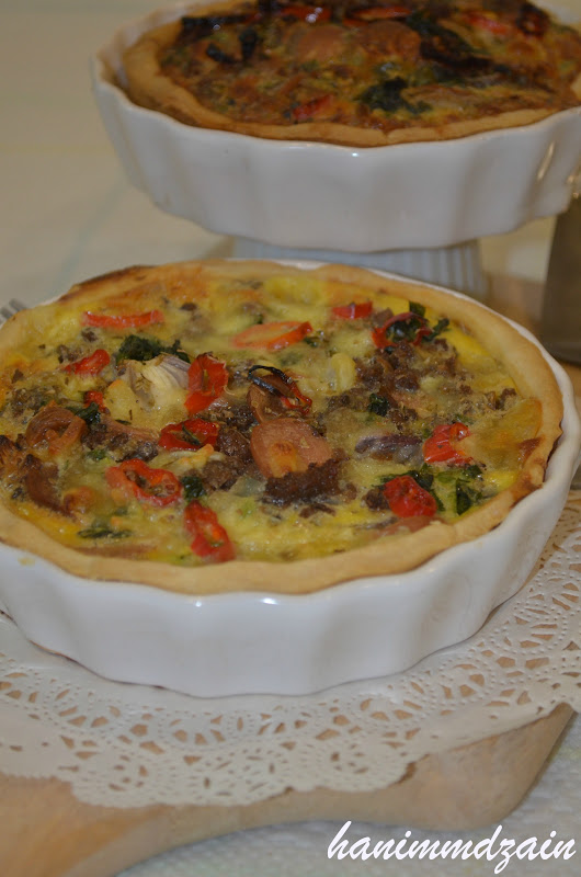 Segalanya tentang kehidupan: CHILE CHEESE QUICHE