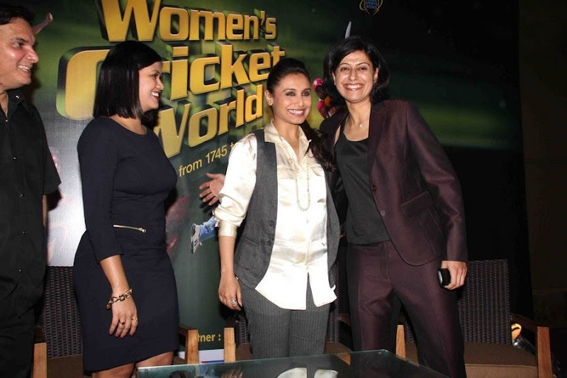 Photos Rani Mukherjee Launches Unveiled Womens Cricket World Site Photogallery gallery