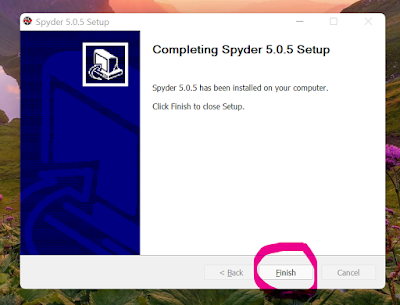 Install Spyder