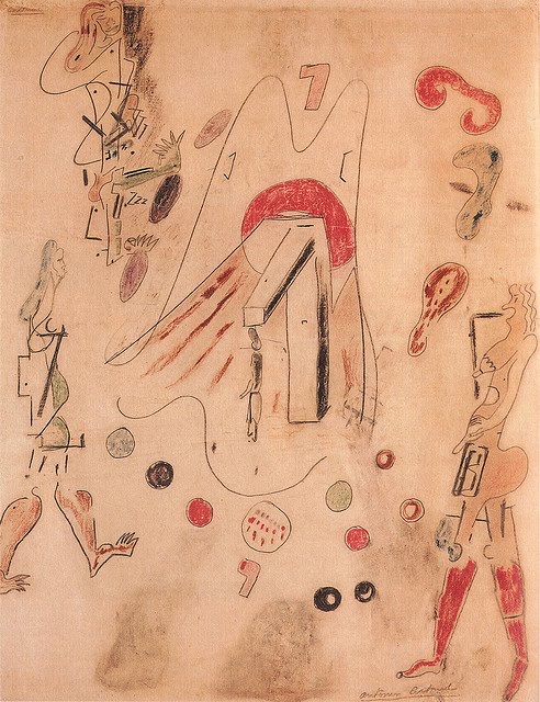 Antonin Artaud, La Pendue (The Hanged), 1945