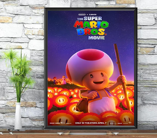Super Mario Bros. Movie Poster 2023 New Poster