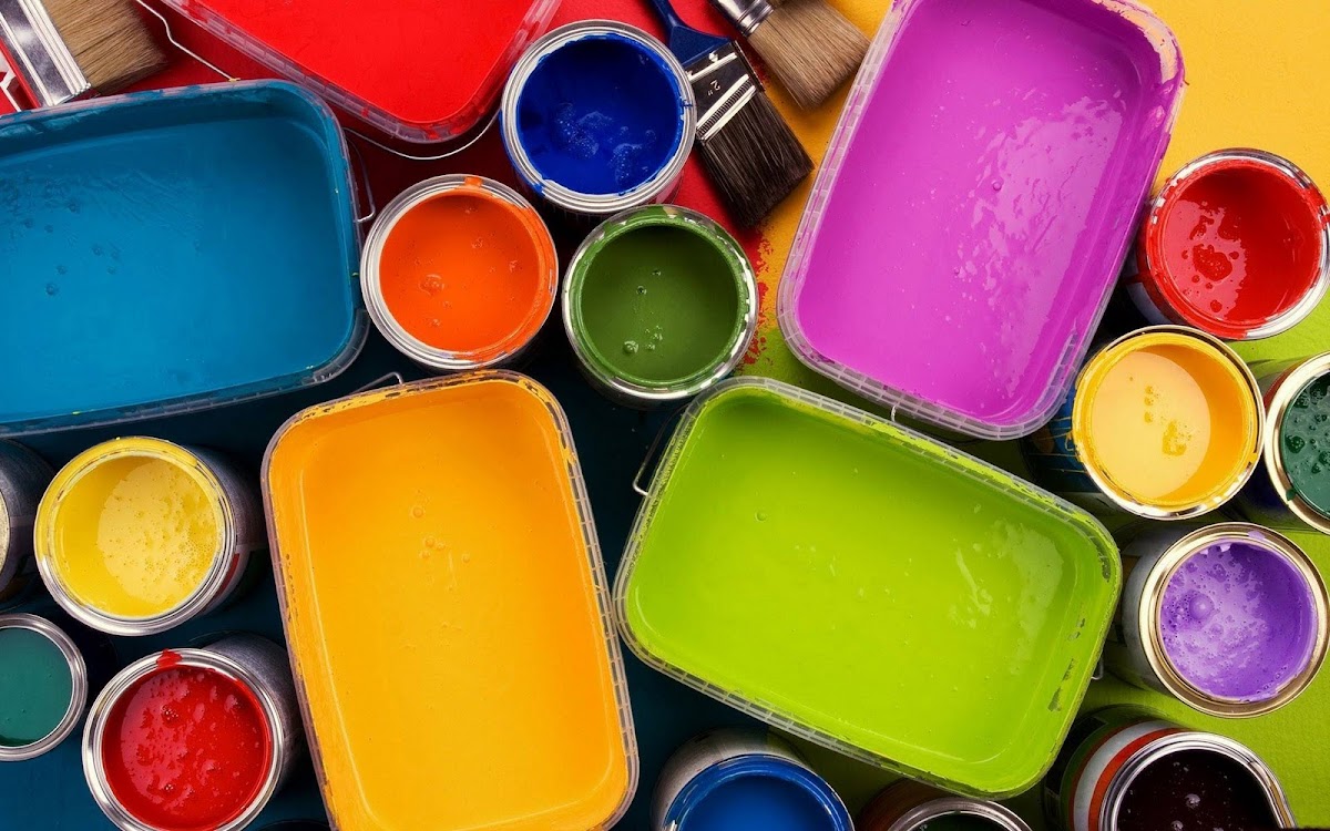 Paint Colors Widescreen Wallpaper